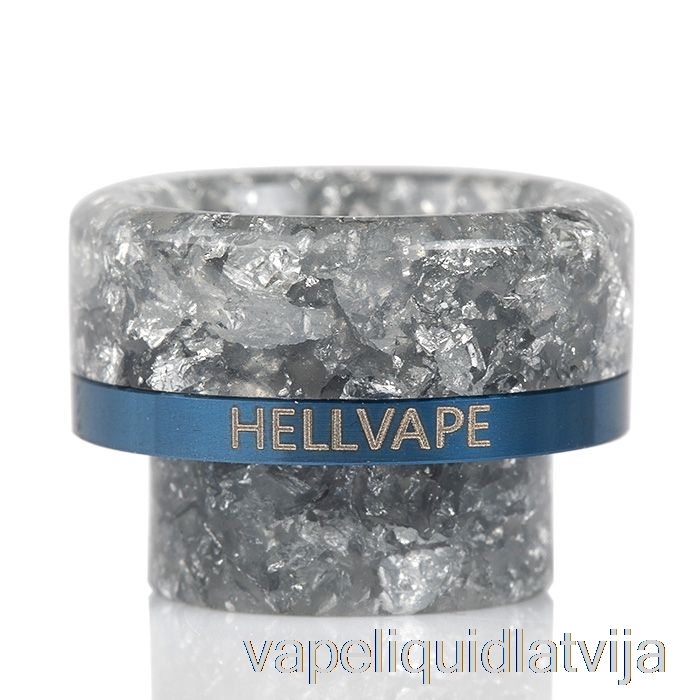Hellvape Ag+/passage Rda Drip Tip Sudraba Vape šķidrums